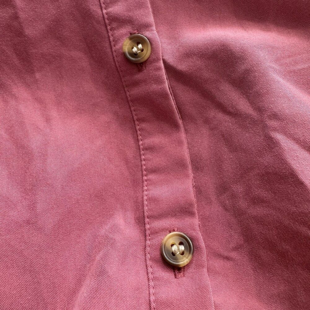 Westport Modal Blend Womens Plus Size 2X Roll Tab Long Sleeve Button Up Top - Picture 5 of 12